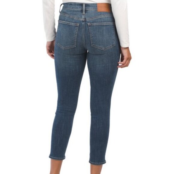NWT Lucky Brand Ava Mid Rise Cropped Jeans 8 / 29 MSRP $79.50 - Picture 2 of 2